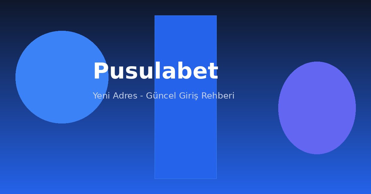Pusulabet